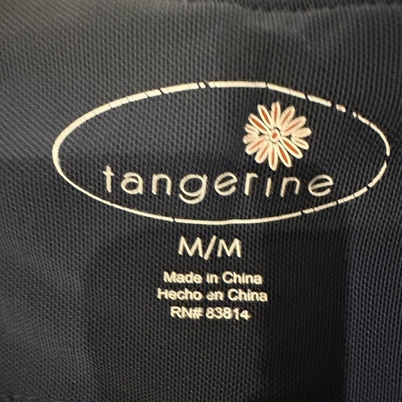 Tangerine Navy Yoga Pants Size Medium - Picture 3 of 4